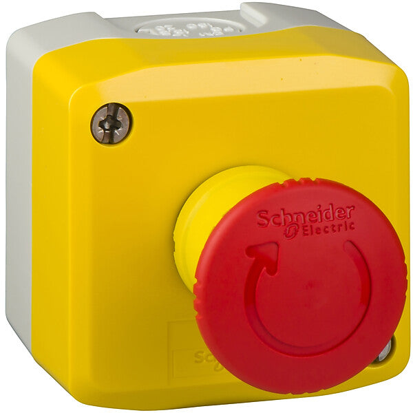 Schneider Electric Gehäuse best. m.Pilztaster rot 1S,1Ö XALK178E
